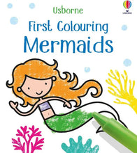 Load image into Gallery viewer, Usborne First colouring Mermaids