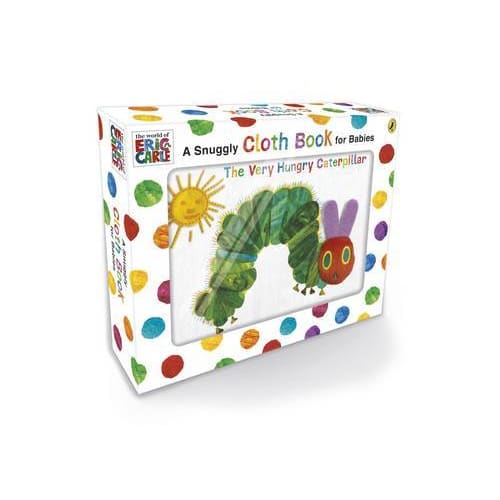 A snuggly Hungry Caterpillar cloth book