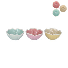 Load image into Gallery viewer, Dusky Pastel Flower shaped mini bowl
