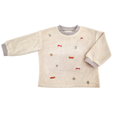 Load image into Gallery viewer, Embroidered Woodland Towelling Sweater