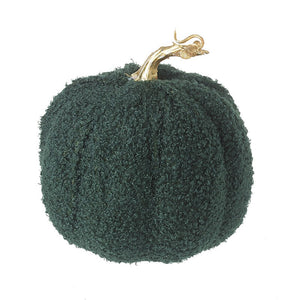 Small Boucle fabric Pumpkin Forest Green