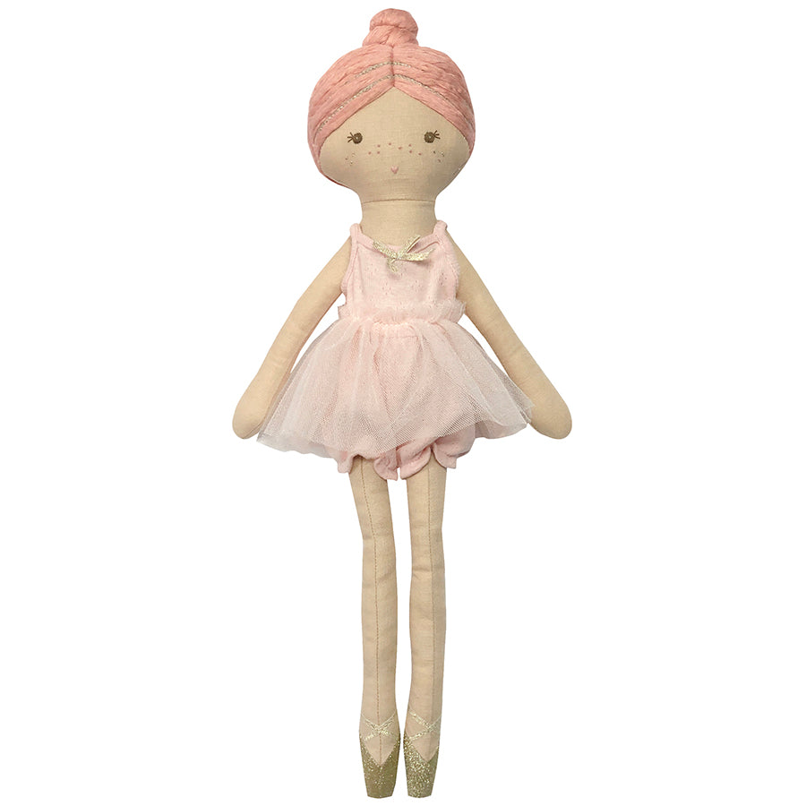 Blush Ballerina Pointelle Doll