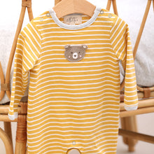 Load image into Gallery viewer, Bobby Bear stripe babygro