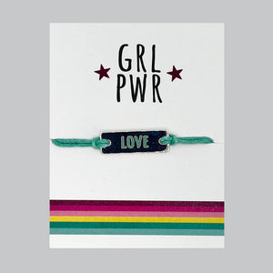 Girl PWR Charm Bracelet