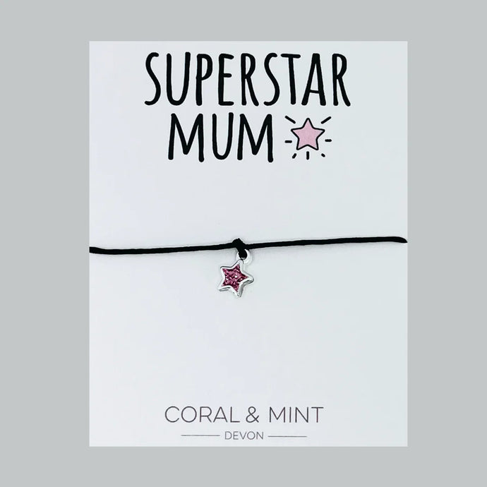 Superstar Mum Charm Bracelet