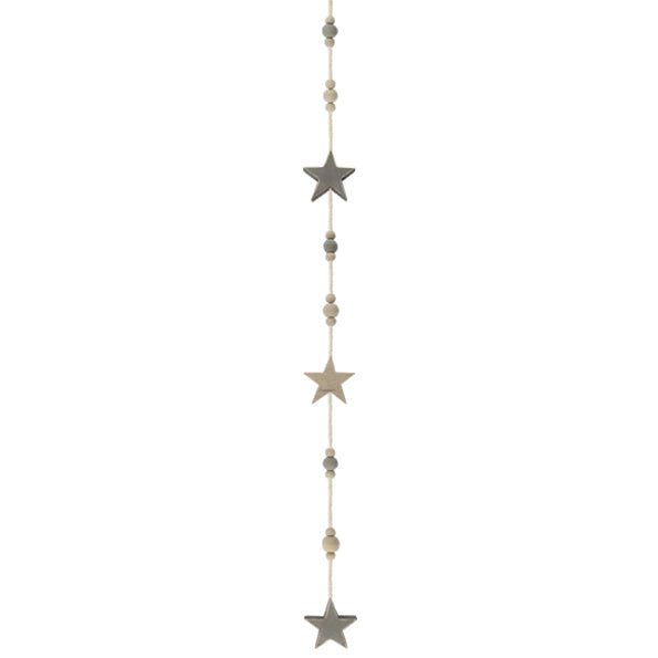 Garland with Beads and Stars