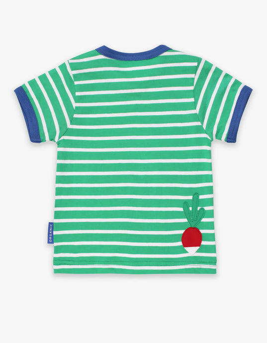 Organic Snail appliqué T-Shirt
