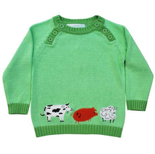 Load image into Gallery viewer, Farmyard crew necked jumper