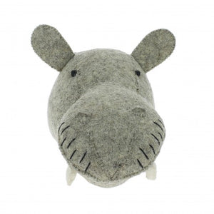 Hippo mini felt head