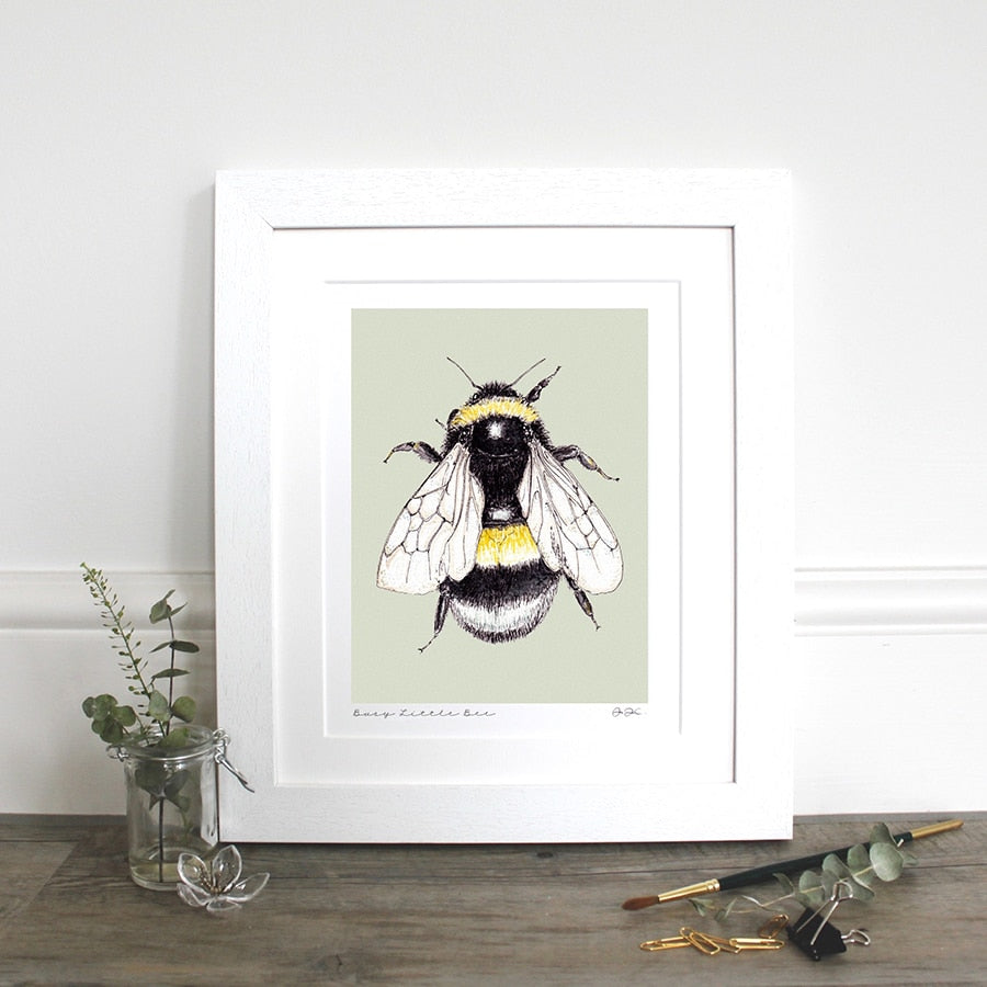 Busy Little Bee Print