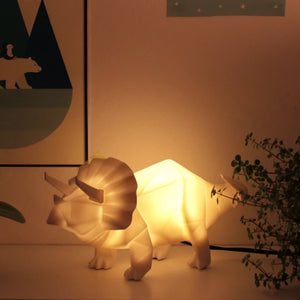 LED Triceratops light