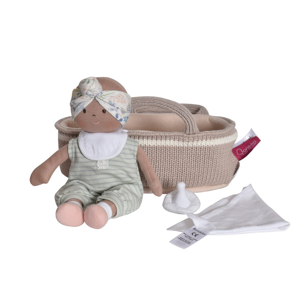 bonikka doll in carry cot