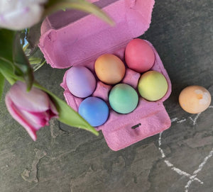 Pavement Chalk Eggs in box