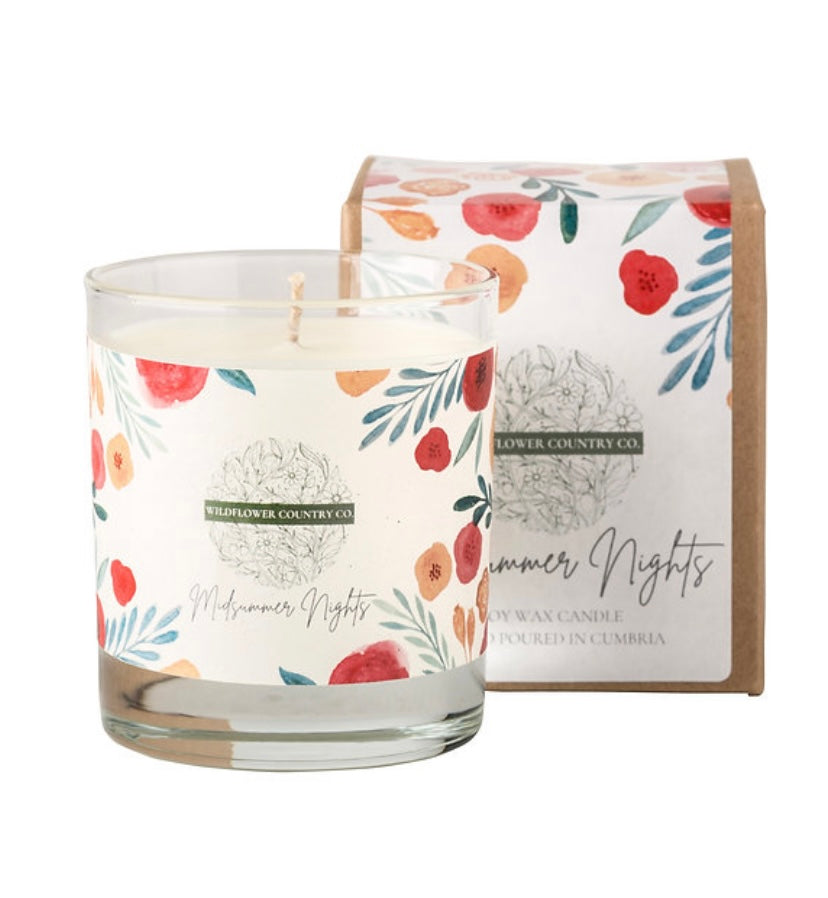 Wildflower country Co Candle Midsummer night