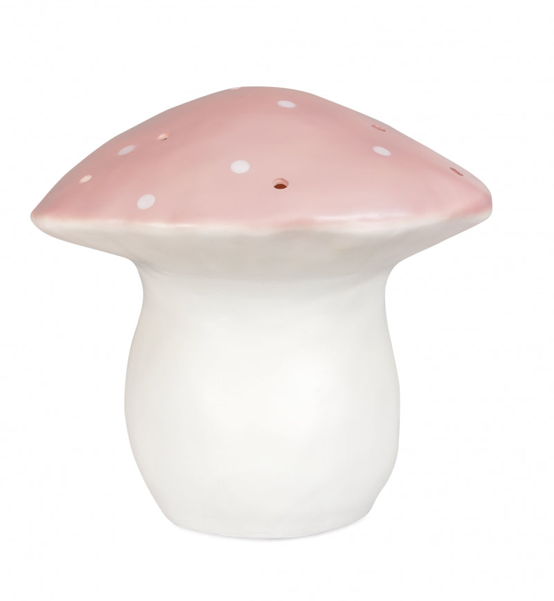 Heico Mushroom Lamp Large in Vintage Pink