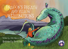 Load image into Gallery viewer, Dragons breath and Yellow Wellingtons
