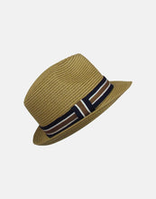 Load image into Gallery viewer, Toby straw hat with stripe