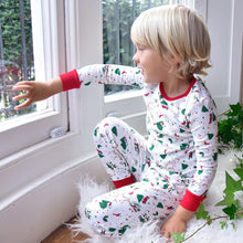 Load image into Gallery viewer, Christmas jersey cotton Pyjama set