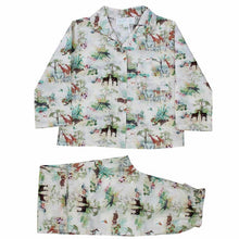 Load image into Gallery viewer, Vintage Jungle Long sleeve Pjamas