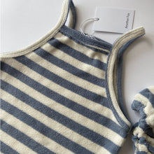 Load image into Gallery viewer, Cornflower blue Stripe bodysuit