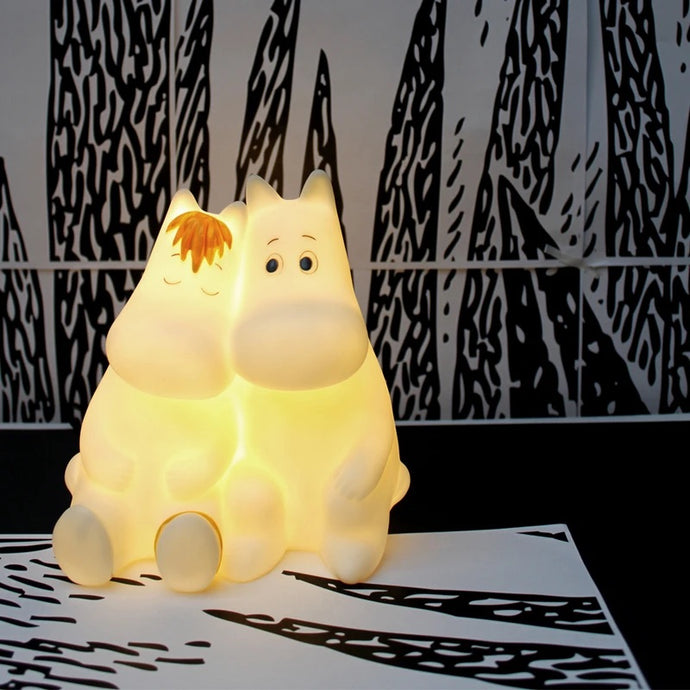 Moomin and Snorkmaiden lamp