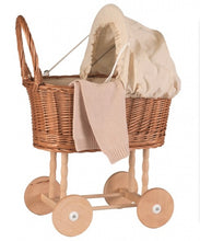Load image into Gallery viewer, Pram wicker in Eggshell colour