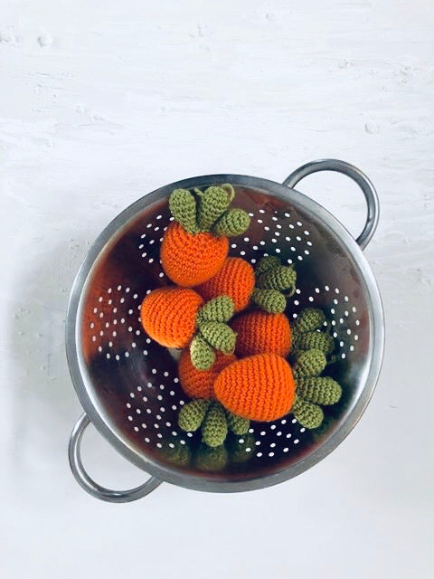 Crochet Carrot Decoration
