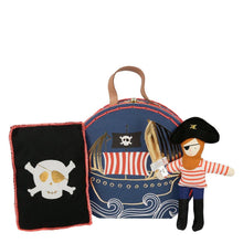 Load image into Gallery viewer, Pirate mini suitcase doll awww