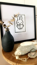 Load image into Gallery viewer, Lino Print Framed &#39;Solo Miffy&#39;