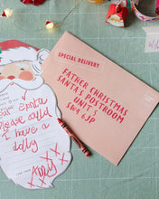 Load image into Gallery viewer, Craft with Santa letter kit