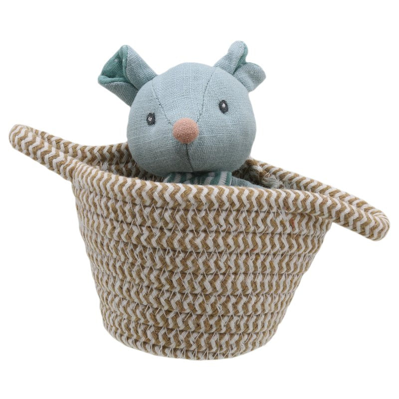 Mouse in a basket