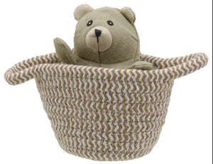 Bear in a basket