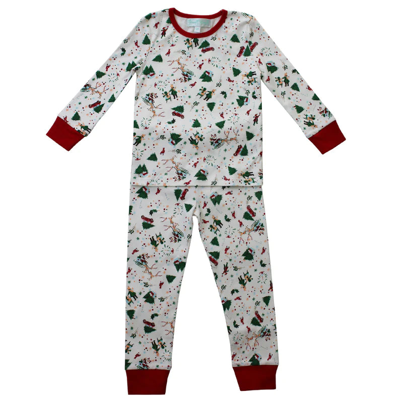Christmas jersey cotton Pyjama set
