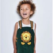 Load image into Gallery viewer, Lion Cord Dungarees