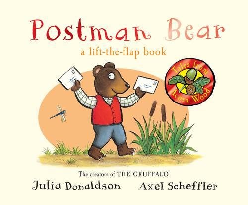 Postman Bear Lift flap Book